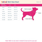 beboji Red Tessellation Dog Shirt - L - Zigly