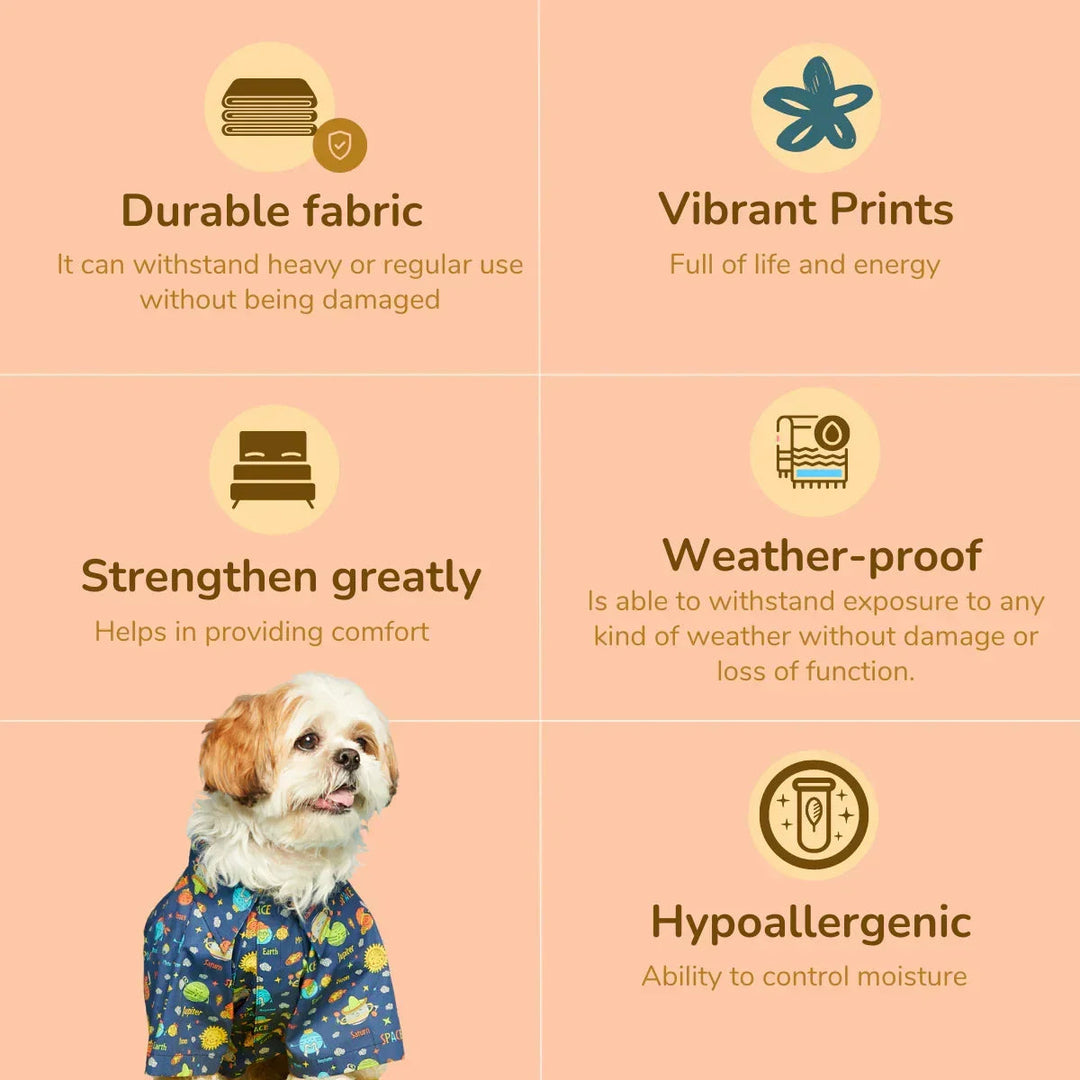 beboji Space Ship Dog Shirt - Zigly