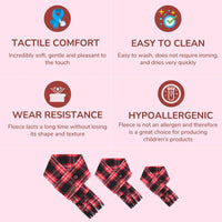 beboji Tartan Checks Muffler for Dogs & Cats - Zigly