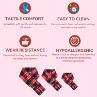 beboji Tartan Checks Muffler for Dogs & Cats