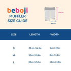 beboji Bubble Blue Muffler for Dogs & Cats - S (38 cm) - Zigly