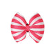 Beboji Girls In Pink Stripe Neck Tie  | Detachable & Adjustable Pet Dog Bow tie-S