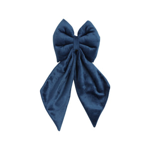 Beboji Creamy Sky Ribbon Neck Tie  | Detachable & Adjustable Pet Dog Bow Tie