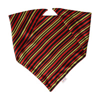beboji Shiny Multi Stripe Bandana for Dogs