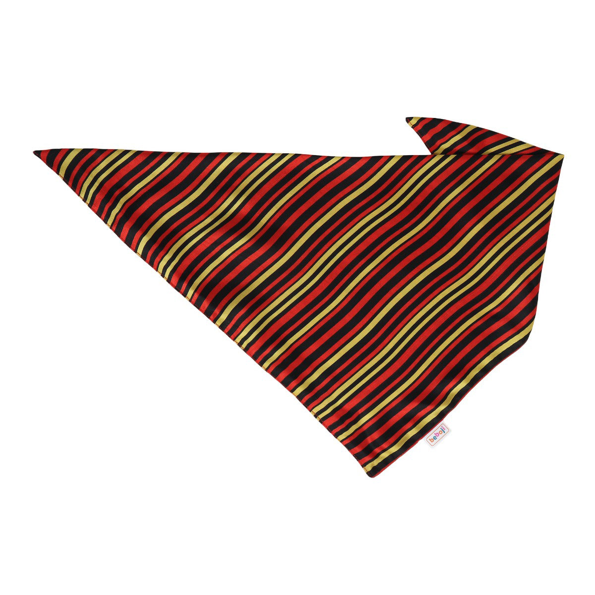 beboji Shiny Multi Stripe Bandana for Dogs
