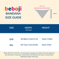 beboji F.B.I. Agent Bandana for Dogs - Zigly