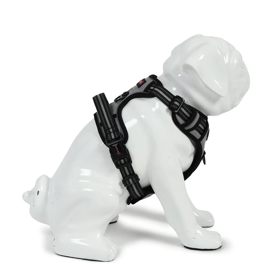 Beboji Strong Harness Dog Training Harness - Grey