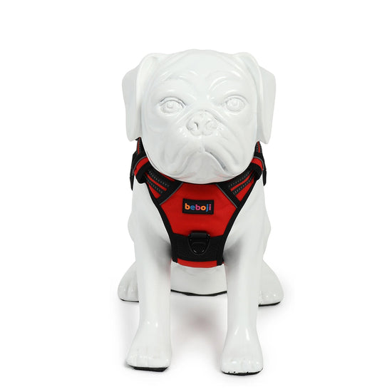 Beboji Strong Harness Dog Training Harness - Red