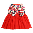 beboji Big Bow Flare Dog Frock - Zigly