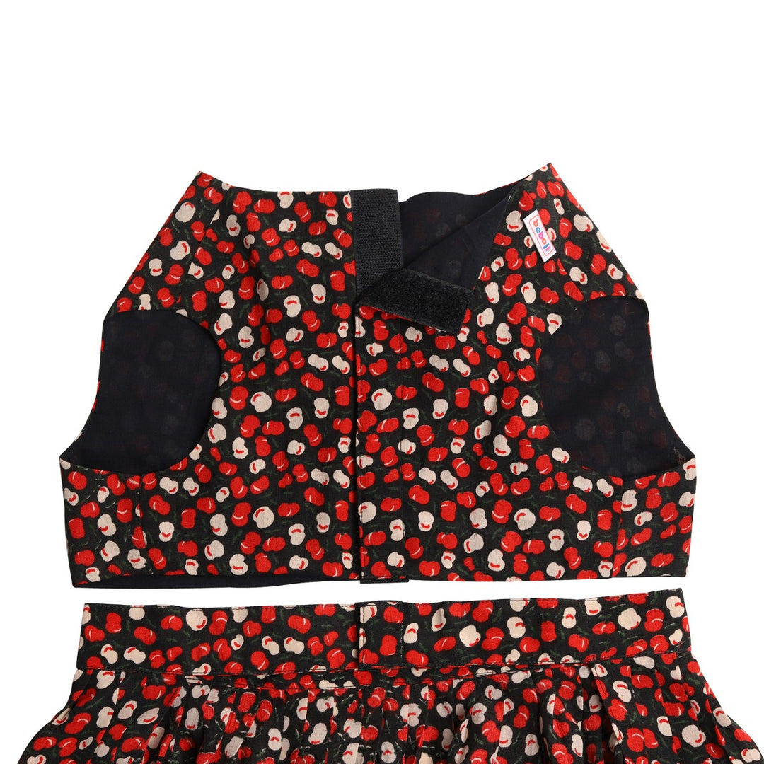 beboji-cherry-printed-flare-set