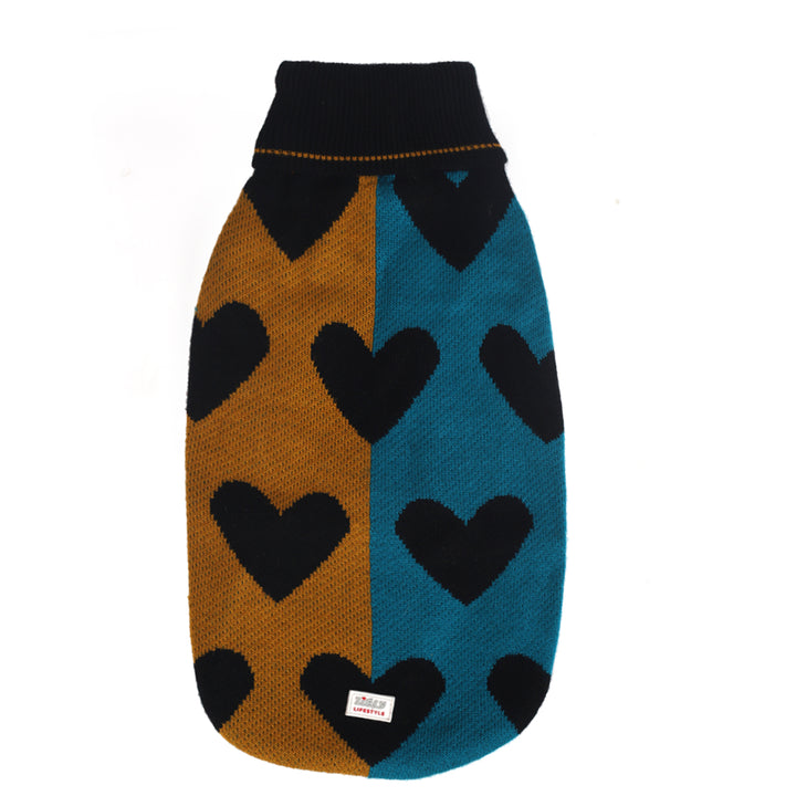 ZL With All My Hearts Dog Sweater