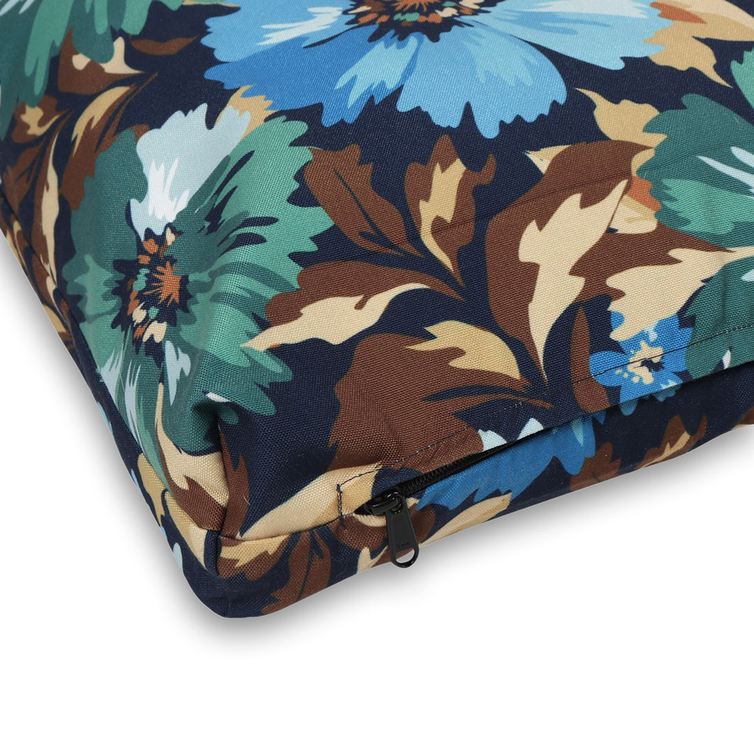 ZL Midnight Flower Lounger Dog Bed