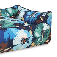 ZL Midnight Flower Lounger Dog Bed