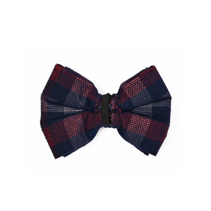 ZL XOXO Highly Classy Furry Dog Bow Tie