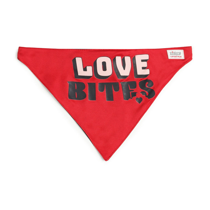 ZL Love Bites Dog Bandana