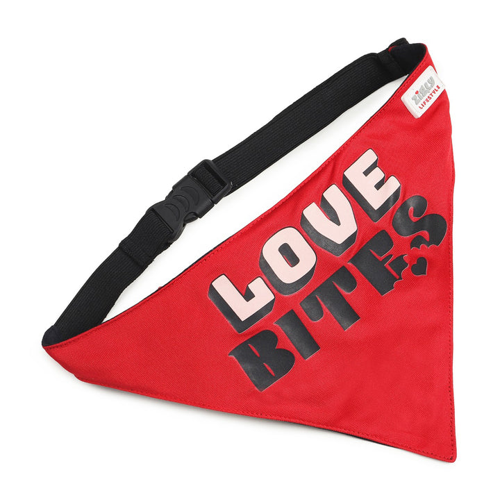ZL Love Bites Dog Bandana