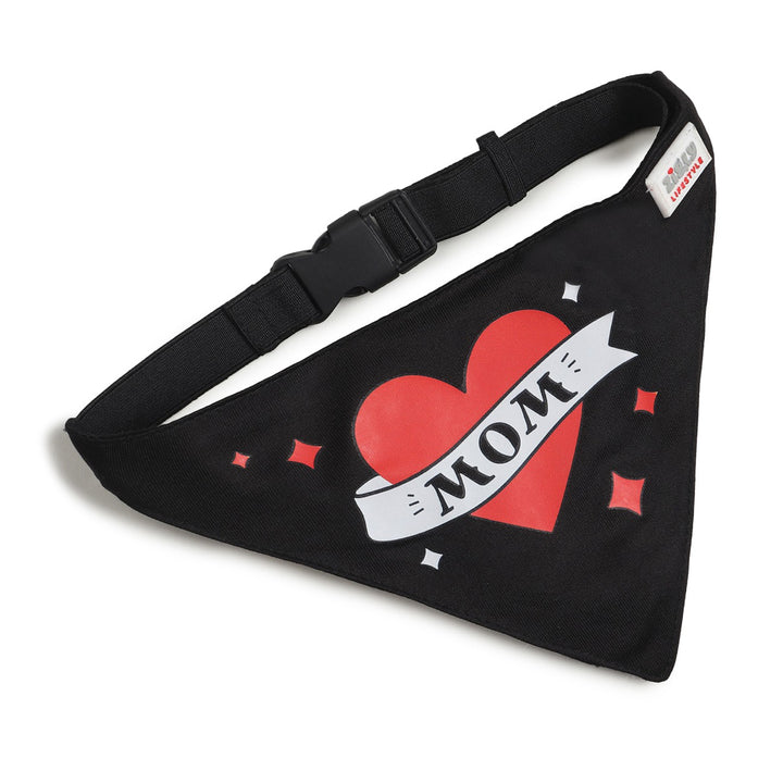 ZL Love Your Mom Dog Bandana