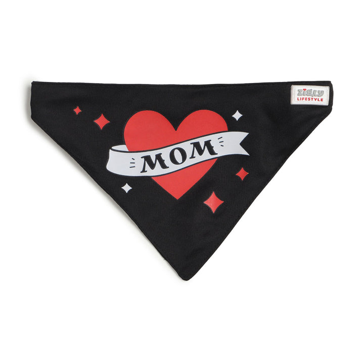 ZL Love Your Mom Dog Bandana