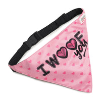 ZL I Woof You Dog Bandana
