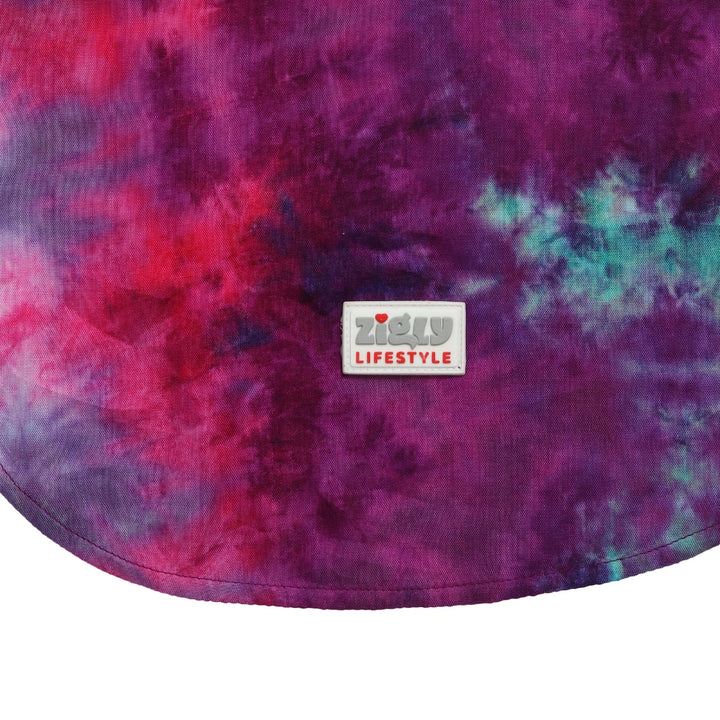 ZL Colourful Summer Splash Dog Shirt-Large