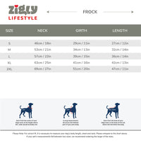 ZL Colourful Splash Dog Frock