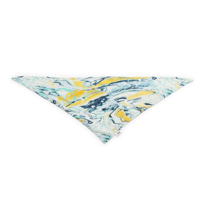 ZL Marble Print Dog Bandana