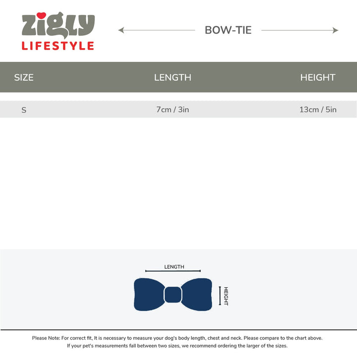 ZL Marble Print Ribbon Cat Bow Tie