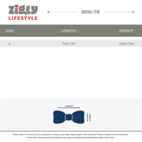 ZL Marble Print Ribbon Cat Bow Tie