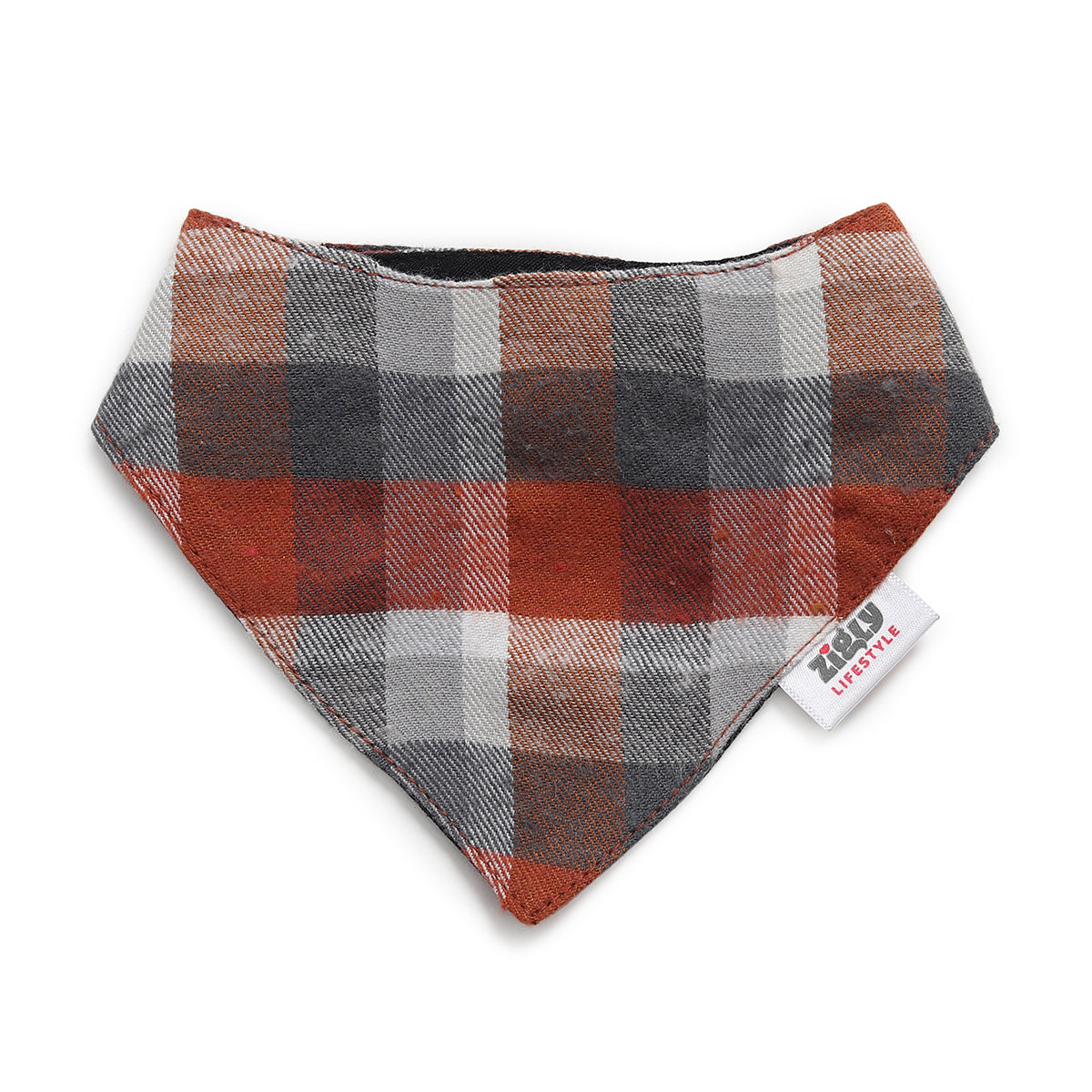 ZL Chocolatey Check Cat Dog Bandana
