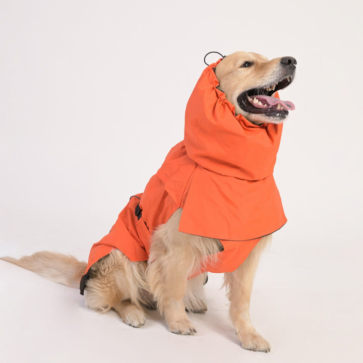 ZL Raincoat & Windcheater for Dogs - Apricot