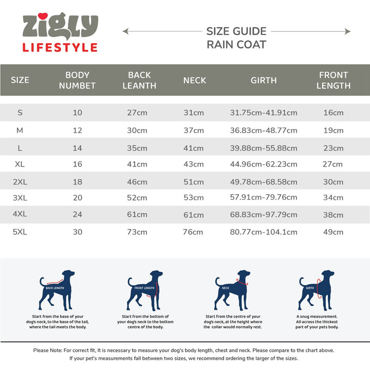 ZL Raincoat & Windcheater for Dogs - Apricot