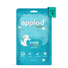Zigly Applod dog treats pack of 5 assorted chew sticks with real chicken, soft chew, oven baked