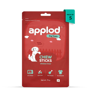 Applod Soft Liver Chew Sticks Dog Treat  - 70g