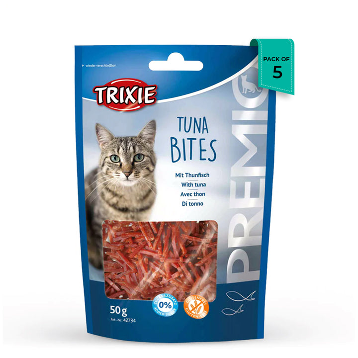 Trixie Premio Tuna Bites Cat Treat - 50g