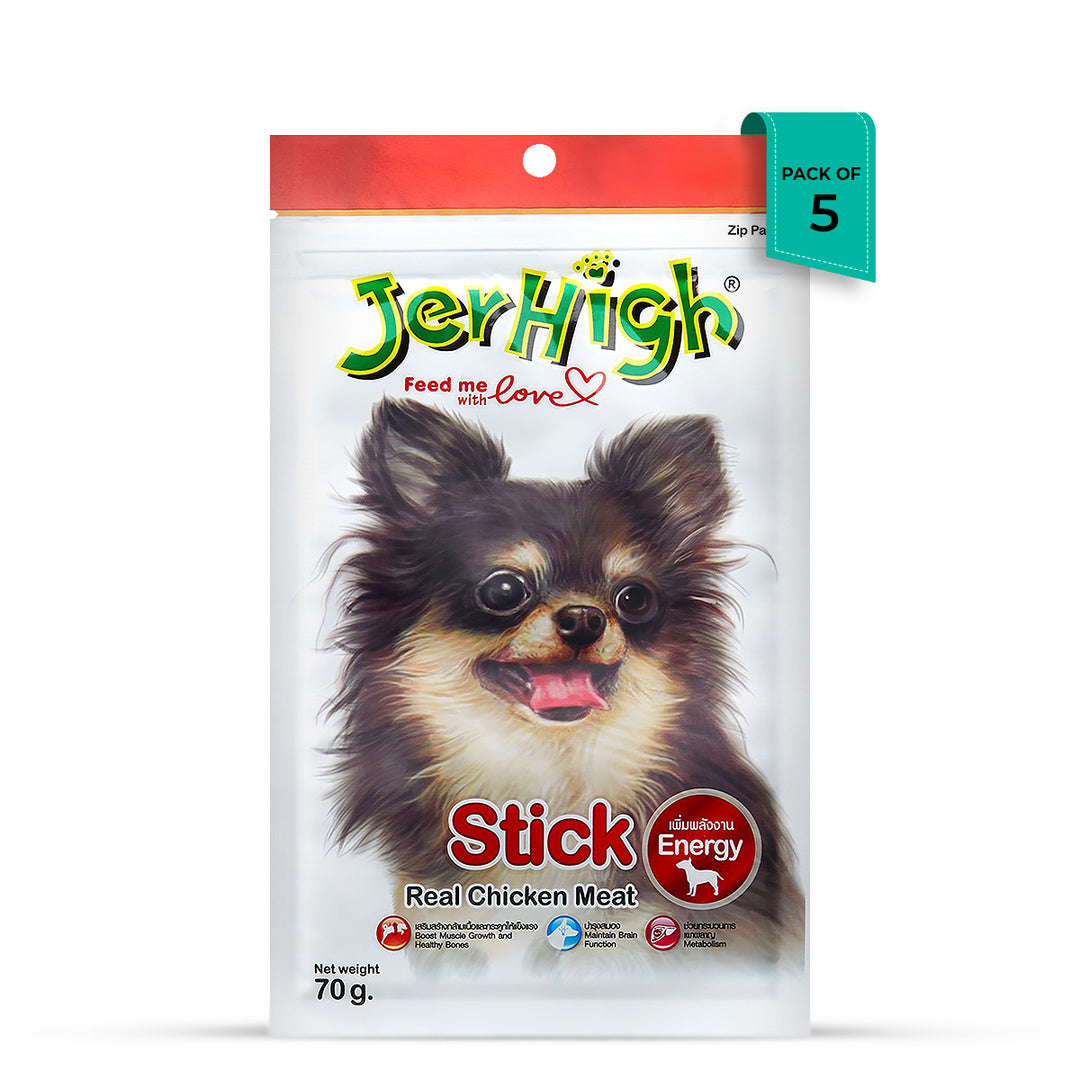 JerHigh Stick Dog Meaty Treat - 70g