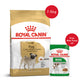 Royal Canin Pug Adult Dry Dog Food-7.5 kg + Mini Adult Wet Dog Food - (85gm x 3)