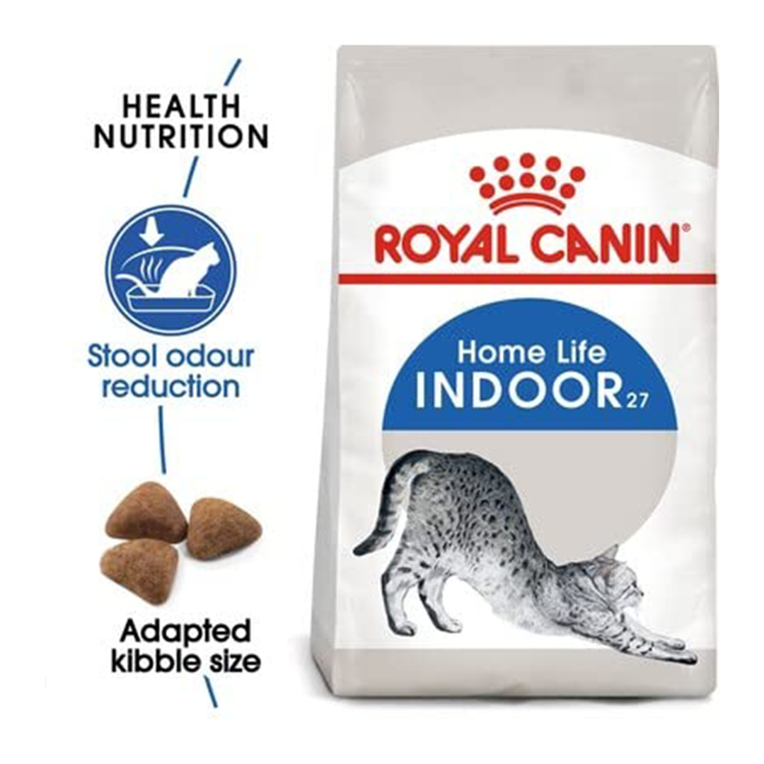 Royal Canin Indoor 27 Adult Dry Cat Food - All Breed - 400g