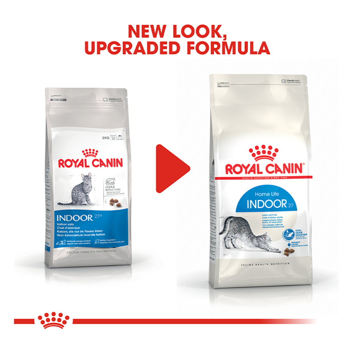Royal Canin Indoor 27 Adult Dry Cat Food - All Breed - 400g
