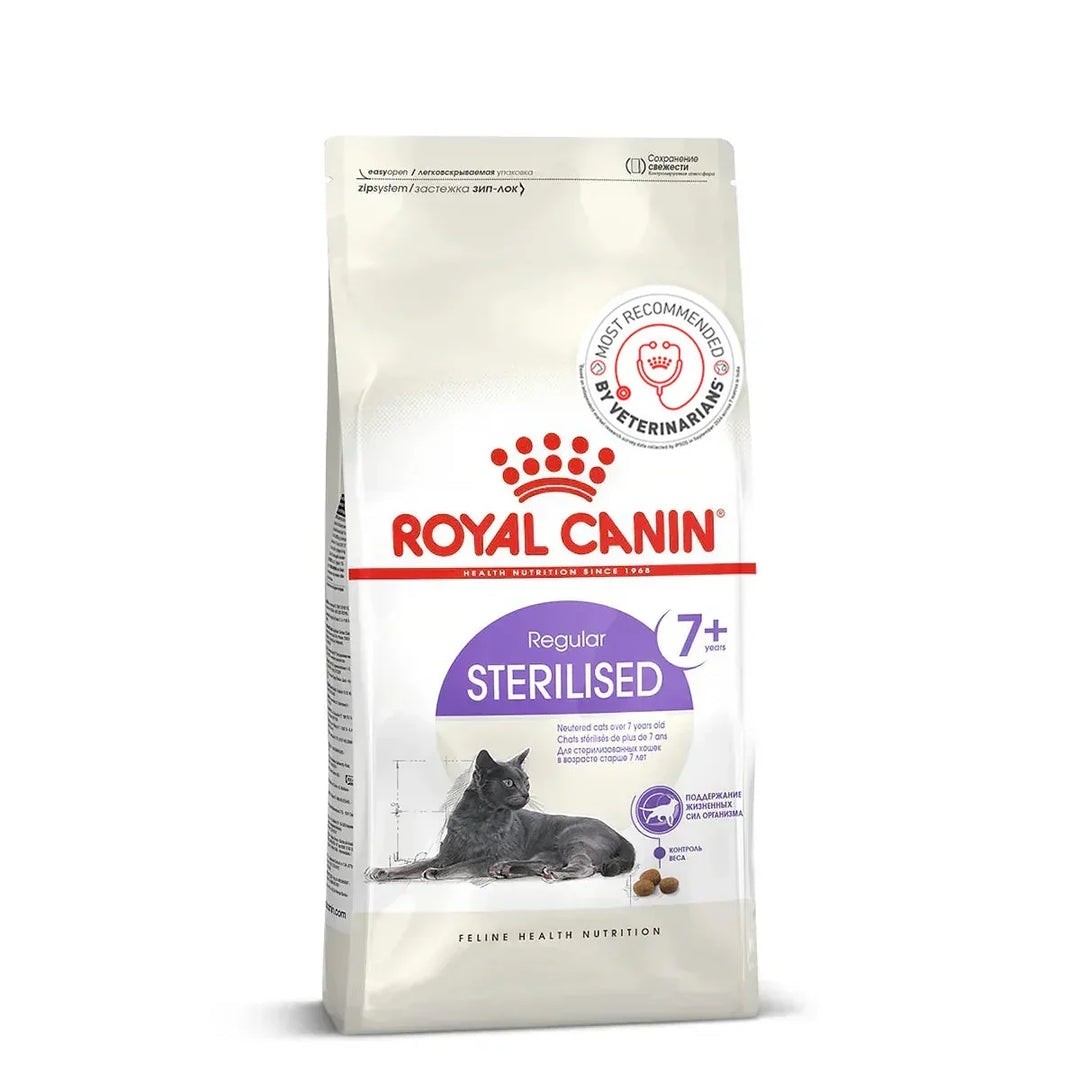 Royal Canin Sterilised 7+ Years Mature Dry Cat Food - All Breed