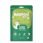 Zigly Applod spinach and chicken chew sticks dog treats pouch with soft chew and real chicken