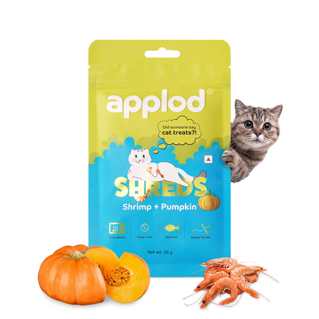 Applod Shrimp with Pumpkin Cat Treat - 35g