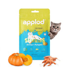 Applod Shrimp with Pumpkin Cat Treat - 35g - Zigly