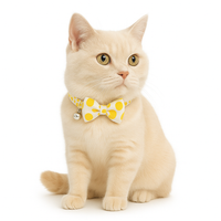 ZL Sunny Dot Bell & Bow Cat Collar