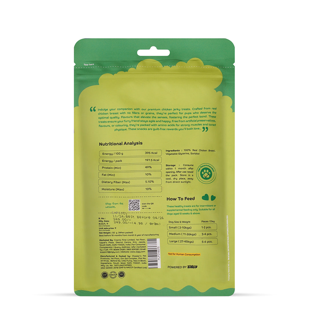 Applod Tender Chicken Breast Dog Treats- 50g