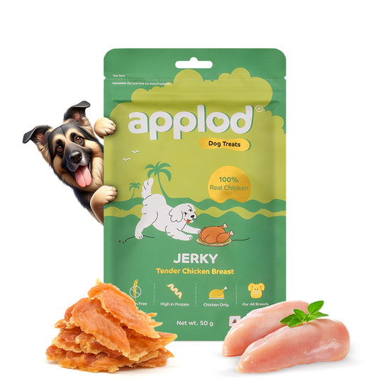 Applod Tender Chicken Breast Dog Treats- 50g