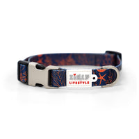 Zigly Lifestyle Tropical Blaze Adjustable Dog Collar