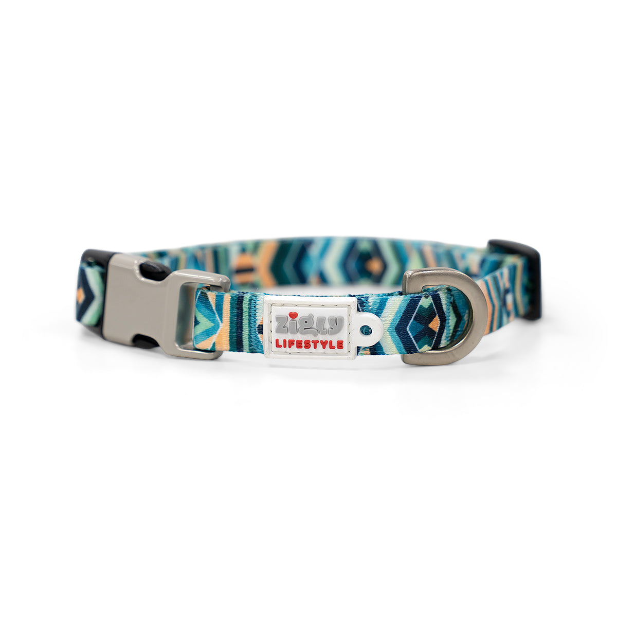 Zigly Lifestyle Tropical Tide Adjustable Dog Collar