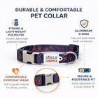 ZL Tropical Blaze Adjustable Dog Collar