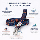 ZL Tropical Blaze Dog Leash
