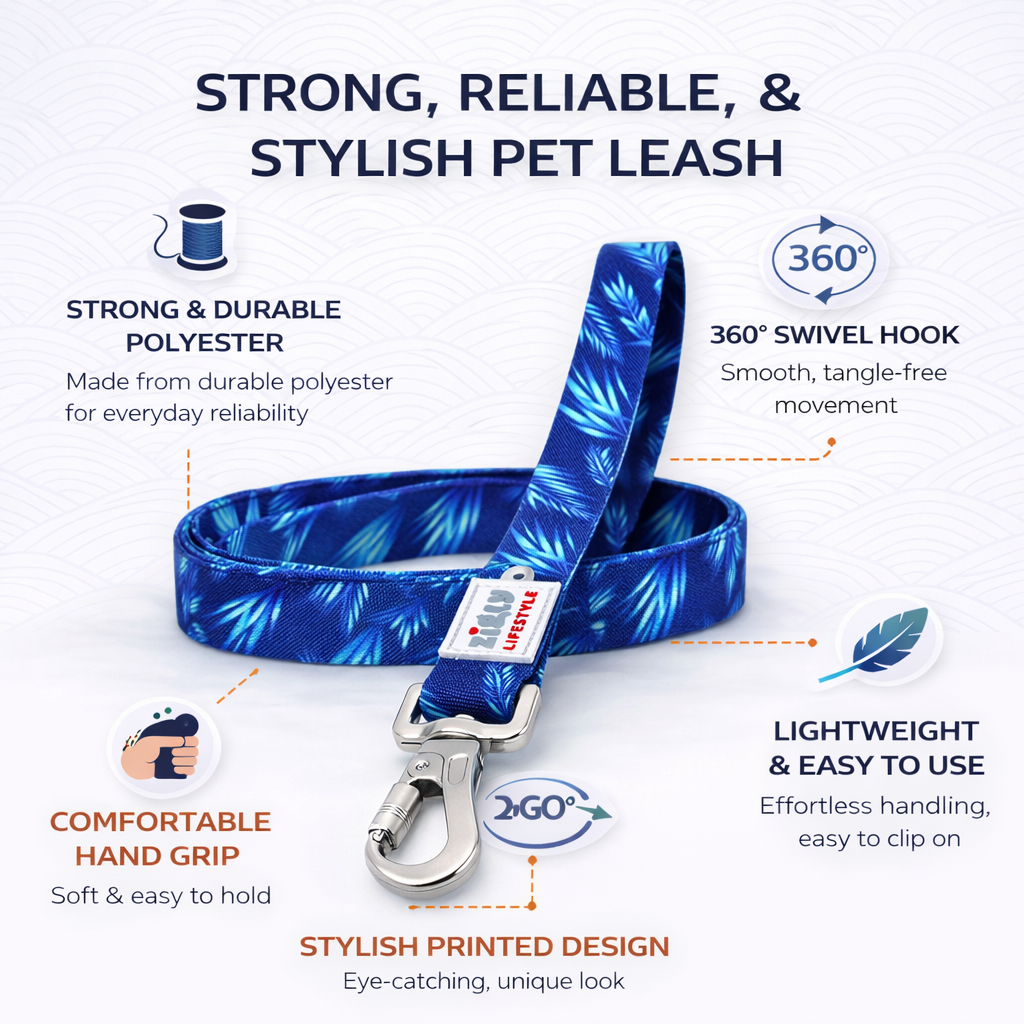 Zigly Lifestyle Tropical Drift Dog Leash